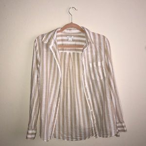 Long Sleeve Button Up Top